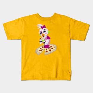 Chica loves Pizza! Kids T-Shirt